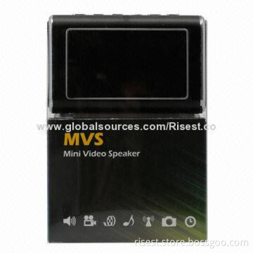 4-in-1 Top Secret Hidden Spy Camera, MP3/MP4/FM Radio/Clock with 2.0LCD, IR 940nm LED Night Vision